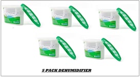 5 Pack 500ML Dehumidifiers Home Interior Damp Mould Moisture Mildew