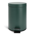 Habitat 3 Litre Pedal Bin - Dark Green