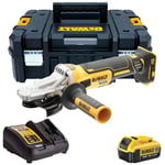 Dewalt DCG405FN 18V Brushless 125mm Angle Grinder 1 x 4Ah Battery Charger Tstak