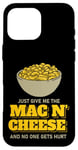 iPhone 16 Pro Max Macaroni and Cheese Costume Mac and Cheese gifts Case