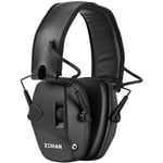 ZOHAN 054 Casque Anti Bruit de Tir Electronique Coussinets d'oreille Remplaçable, NRR 22dB Reducteur de Bruit Reglable,Protectio,419