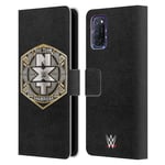 OFFICIAL WWE TITLE BELTS LEATHER BOOK WALLET CASE FOR OPPO PHONES