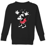 Disney Minnie Mouse Surprise Kids' Sweatshirt - Black - 5-6 Years