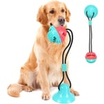 Bluedeer - Jouets à Mâcher de Balle de Jouet de Chien avec Ventouse, Jeu de Chien Multifonctionnel avec Corde Elastique, Balles à Mâcher de Dents de