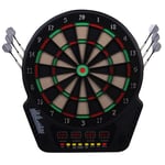 Elektronisk Darttavla Darttavla Dartsats Med 6 Pilar 24 Darthuvuden 27 Spel 243 Träffalternativ För 16 Spelare Flerfärgad 44 X 5