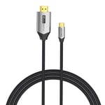 Usb-c To Hdmi Cable 2m Vention Crbbh (black)