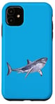 iPhone 11 #snirt der weiße Hei t-shirt Shark Hoodie Shark Mobile Phone Cover Case