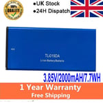 New 2000mAh Battery For Alcatel OneTouch TLi019DA Mobile Phone