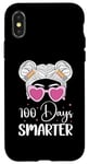 iPhone X/XS Funny Happy 100 Days Of School Art for Men Women Kids Case