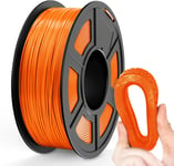 TPU Filament 1.75mm Orange, Flexible Imprimante 3D Filament TPU, 95A TPU Précision dimensionnelle +/- 0,03 mm, Bobine de 1kg, Orange.[G1261]