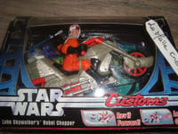 COFFRET  STAR WARS LUKE SKYLWALKER'S  REBEL CHOPPER année 2006 REF 85864 NEUF