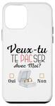 Coque pour iPhone 12 mini Veux Tu Te Pacser Avec Moi Demande Pacs Originale Pacsé