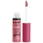 NYX Professional Makeup Lip make-up Lipgloss Butter Gloss Bling 05 Got Money 8 ml ()