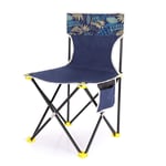 Durable Chaises de camping Chaise de pique-nique extérieure Chaise de plage portable Chaise longue Chaise de pêche Roulement 120 kg Pour bains de soleil, voyages, excursionsCadeau Parfait, blue