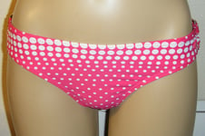 French Connection Bikini Brief Size XS 8 Bright Rose Tankini Swim Bottom FCUK