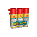 Lot de 3 mousses expansives tout en un manuelle Sika Sika Boom 128 - 400ml