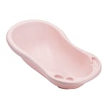 keeeper Baignoire ergonomique pour bébé avec bouchon, de 0 à 12 mois environ, 84 x 49 x 29 cm, Maria Pure, Rose (Nordic Pink)