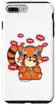 Coque pour iPhone 7 Plus/8 Plus Red Panda Gamer Jeux vidéo PC Zoo Animal Zookeeper