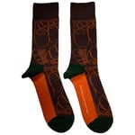 The Beatles Unisex Adult Rubber Soul Text Outlines Repeat Socks