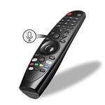 MR20GA for LG Magic Remote with Pointer and Voice Function Replacement for LG Remote MR19BA Magic Remote Control Compatible with Many LG smart TV Models Netflix and Prime Video Hot Keys, Google/Alexa