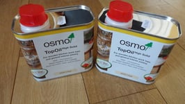 Osmo Top Oil 3058 Kitchen Worktops- 0.5ltr x 2 tin Deal