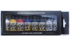 Vallejo Airbrush Color set 8 pcs