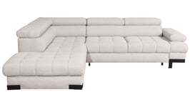 Canapé d'angle convertible 4 places SELVA coloris beige