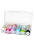 Craft Sensations Rocaille glass beads 36 pcs in plastic storage box