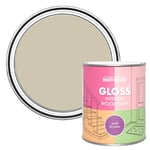 Rust-Oleum Green Interior Wood Paint in Gloss Finish - Silver Sage 750ml