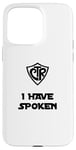 iPhone 15 Pro Max Choose the Right - I Have Spoken LDS Baptism Sci-Fi Humor Case