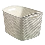 Curver 28L Plastic Storage Basket