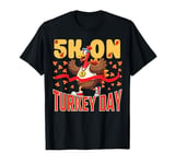 Thanksgiving 5k Turkey Trot Running Kids Women Race Day 2024 T-Shirt