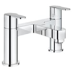 Robinet pour baignoire Grohe Get - GROHE - Pièces de tête en céramique - Col de cygne - Chromé