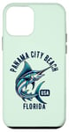 Coque pour iPhone 12 mini Panama City Beach Floride USA Fishing Design