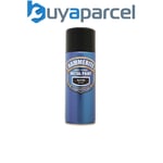 Hammerite 5084778 Direct to Rust Smooth Finish Aerosol Satin Black 400ml HMMSFSB