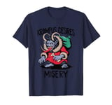 Krampus Desires Misery Christmas T-Shirt