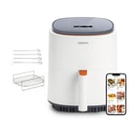 Cosori Lite Smart airfryer, valkoinen