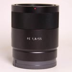 Sony Used FE 55mm f/1.8 ZA Zeiss Sonnar T* Lens