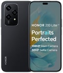 HONOR SIM Free 200 Lite 5G 256GB AI Mobile Phone - Black