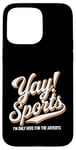 Coque pour iPhone 15 Pro Max Big Game Super Publicités Football Ironic Sports Publicités