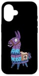 Coque pour iPhone 16 Victory Royale / Pinata lama / Battle Royale Crown