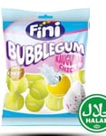 Fini Tennis Balls - Pose med Tennisball Tyggegummi med Pulverfyll 75 gram