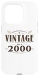 iPhone 15 Pro 24 Years Old Vintage 2000 Limited Edition 24th Birthday Case