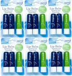 Derma Intensive Lip Balm 3 Pack Original Aloe Vera x 6