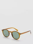 Mango Justin Round Sunglasses