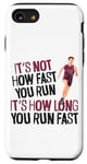 iPhone SE (2020) / 7 / 8 Running Runner Half Marathon Vintage It's Not How Fast You Case