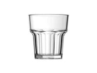 Plastglas American 26 Cl Ø8.3X9 Cm Slagfast Flergangs Polycarbonat,36 Stk/Krt