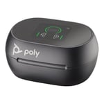 Trådlösa hörlurar - Bluetooth - 3,5 mm-uttag, USB-A via Bluetooth-adapter - HP Inc. - Poly Voyager Free 60+ - Trådlösa hörlurar