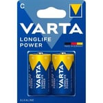 Varta LONGLIFE POWER C/LR14 BATTERIER (2 st.)