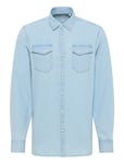 Style Clemens Dnm Shirt MUSTANG Blue